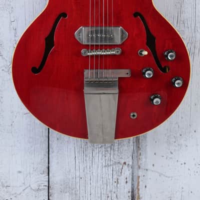 Gibson 1965 ES-330TDC Hollowbody Electric Guitar Cherry Finish w Hardshell Case image 1