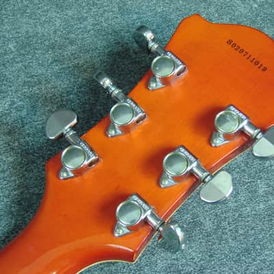 Aria Pro II FA-80 Hollow-Body Single Cutaway Electric Guitar W/Case image 8