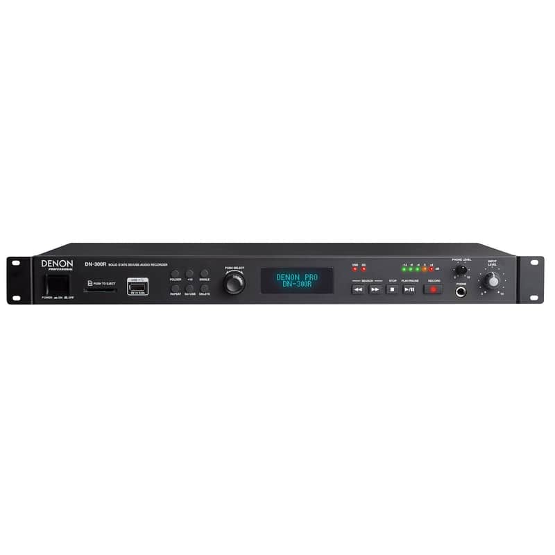 Denon DN-300R MKII Rackmount Solid State Media Player image 1
