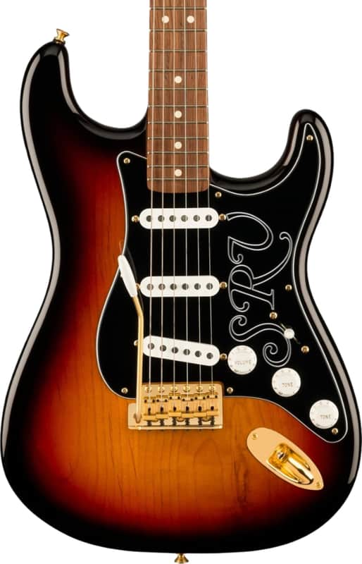 Fender Stevie Ray Vaughan Signature Stratocaster Electric Guitar, Pau Ferro Fingerboard, 3-Color Sunburst image 1