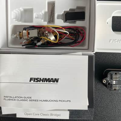 Fishman Fluence Open Core Classic Bridge Pickup PRF-COC-BZ1 - Zebra image 5