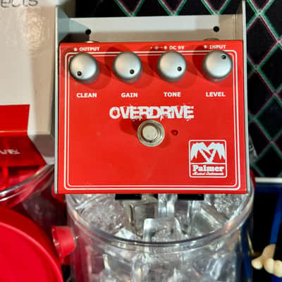 Palmer OVERDRIVE DISTORTION ( New Old Stock) - Red image 2
