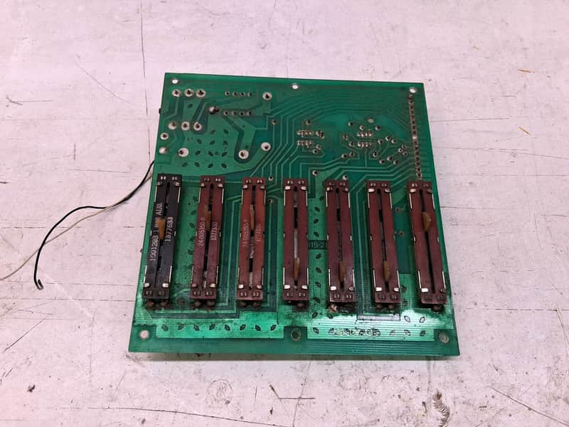 Moog Satellite Slider Panel / Power Supply PCB for Parts or Repair Bild 1