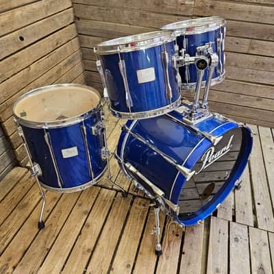 Drum Kit Pearl CZX Studio Birch, Sheer Blue USED! RKCZX270825 image 5