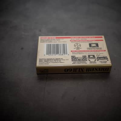 Maxwell XLII 60 Cassette 1990's NOS Sealed in Original Packaging image 2