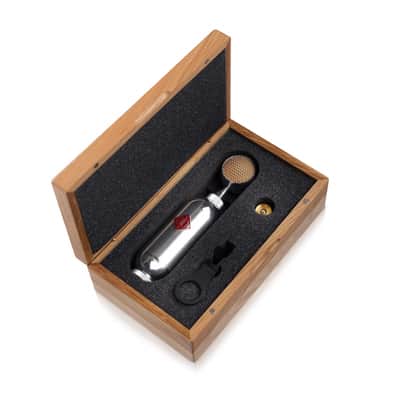 Soyuz Microphones SU-023 Bomblet Deluxe Cardioid Large Diaphragm Condenser Microphone 2022 - Present - Silver image 3