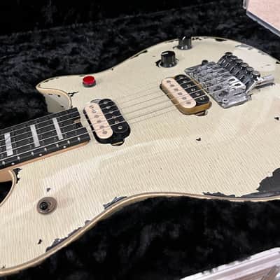 EVH Van Halen Wolfgang Signature Limited Edition Tour Relic - Ivory image 5