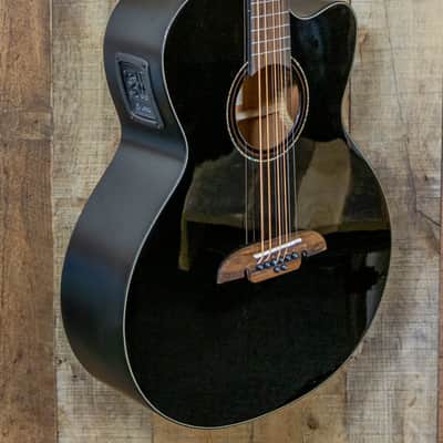 Alvarez Artist Baritone 8 String All Black FlexiCase Included image 4
