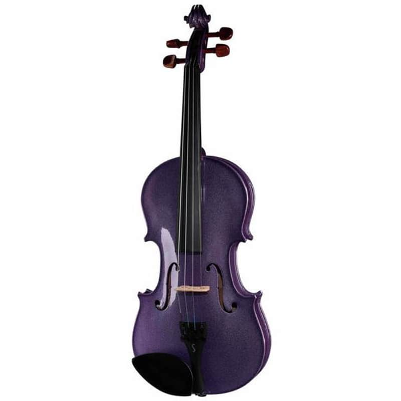 Stentor 1401DP Harlequin Violin. 4/4 1401 Deep Purple