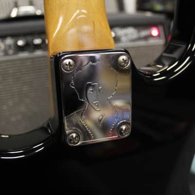 1997 Fender USA Jimi Hendrix Voodoo Stratocaster - Reverse Headstock #TN7 image 10