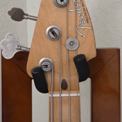 2016 Fender Road Worn '50s Precision Bass - Fiesta Red image 4