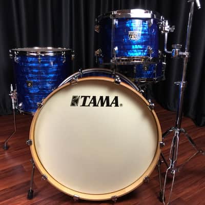 Tama drums sets Superstar Classic Maple Blue Onyx Ltd. 4pc kit 13, 16, 24, and Snare New image 2