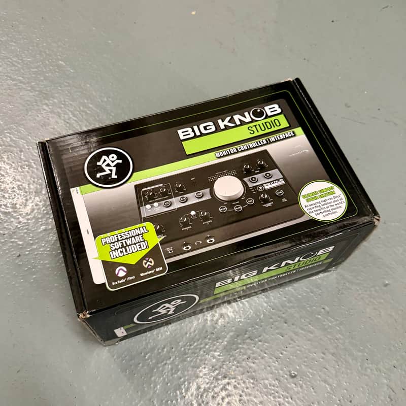 Mackie Big Knob Studio Monitor Controller / Interface 2017 - Present - Black image 1