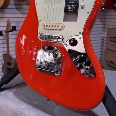 Fender Player II Jaguar - Coral Red & PLEK*D #907 image 3