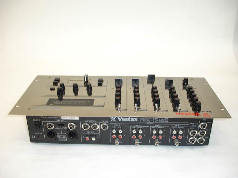 Vestax PMC-15 MKII DJ Mixer | Reverb