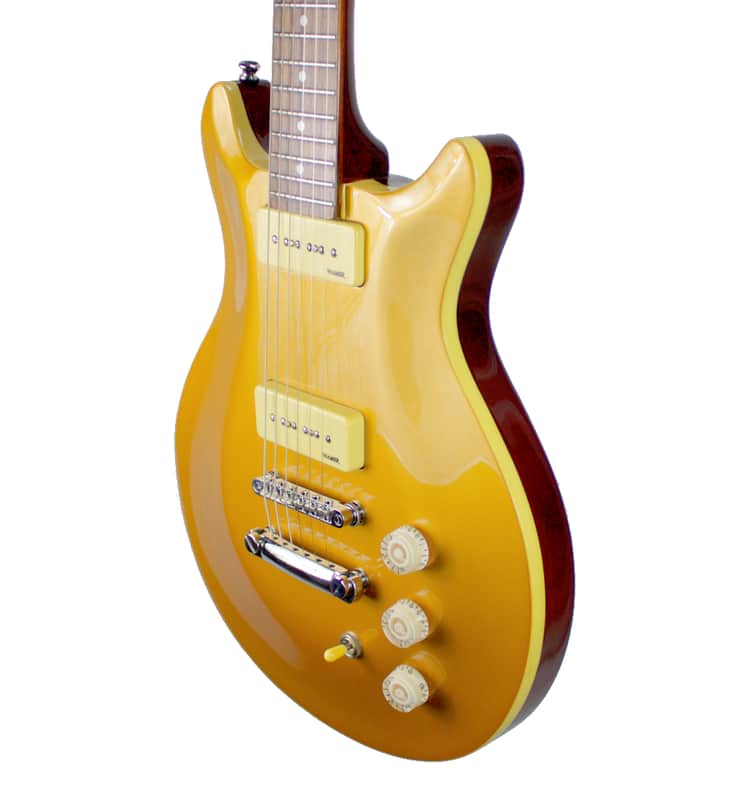 Hamer XT Series Sunburst A/T P90 - Gold Top Electric Guitar | Reverb