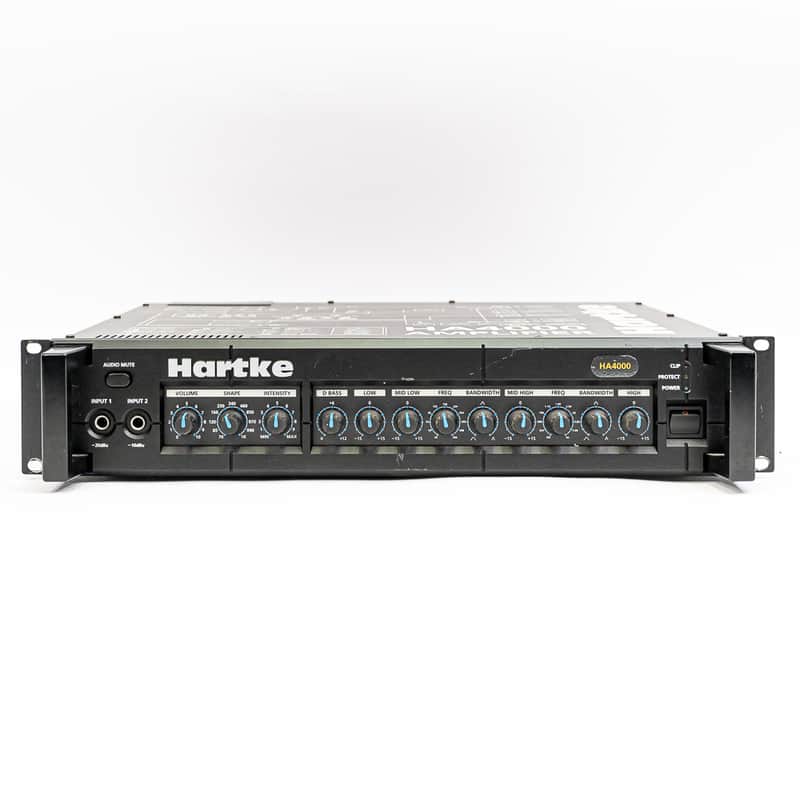 Hartke HA4000 Bass Amplifier Head 400W Rackmount Bass Amp Head image 1