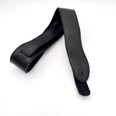 SoThere Leather Guitar or Bass Strap Black (BLKS518) image 3