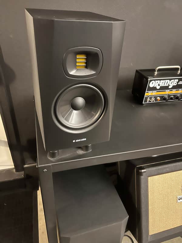 ADAM Audio T7V 7" Active Studio Monitors (Pair) 2010s - Black image 1