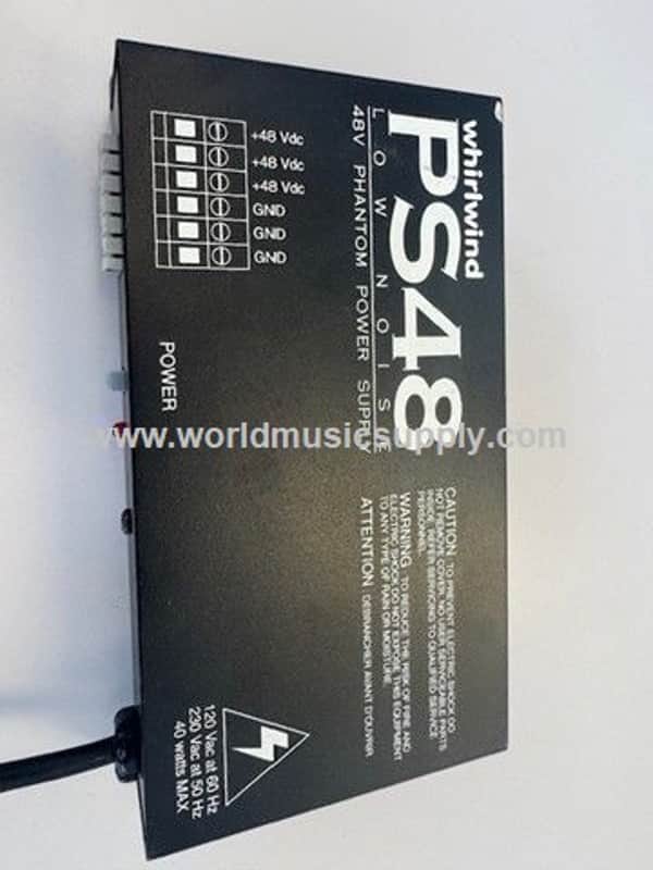 Used Whirlwind PS48 Phantom Power Supply image 1