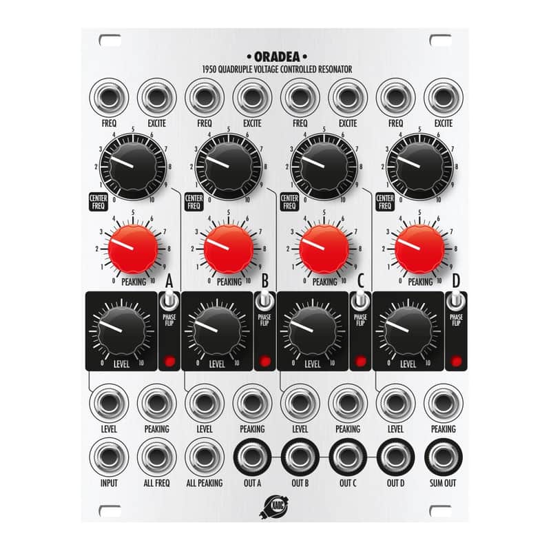 XAOC Devices Oradea Eurorack Quad Analog Resonator Module image 1