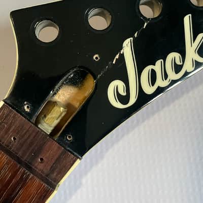 2007 Japan Jackson DK2 Maple Bound Guitar Neck Floyd Ready 24 Fret Sharkfin (Needs Repair) image 5