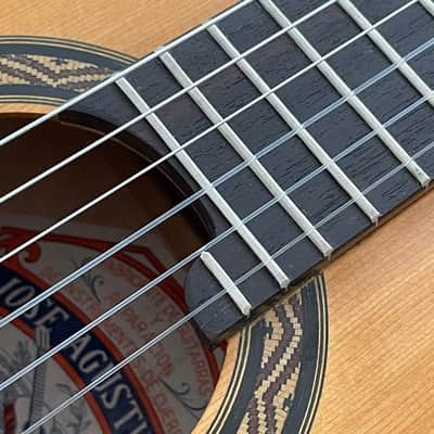 Jose Agustin Z. - Stunning Handmade Classical Guitar! - 1960’s Made in Mexico 🇲🇽! - Beautiful Woods and Craftsmanship! - image 7