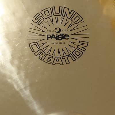 VIDEO! Paiste Sound Creation CUSTOM REFLECTOR 20" Bright Ride 1988 Nicko?? image 9