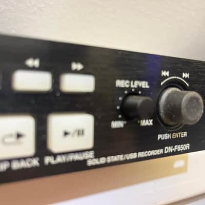 Denon DN-F650R Pro Digital Recorder – USB / SD / 1U Rackmount – Excellent image 5