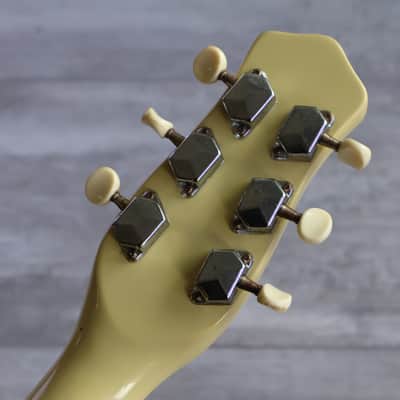 1990's Danelectro Korea '56 U2 Electric Guitar (Cream) image 12