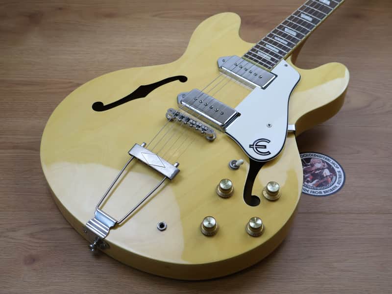 2008 Epiphone Casino Semi Hollowbody (Natural) image 1