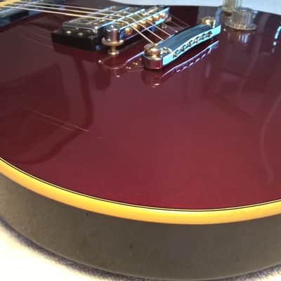 Guild DeArmond M-77--2001; Wine Red Metallic; Made in Korea; USA Gold-Tone HB Pickups; All-Original image 15