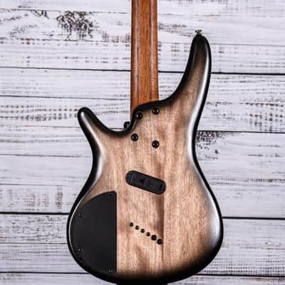 Ibanez SRC6MS Bass Guitar | Black Stained Burst Low Gloss image 2
