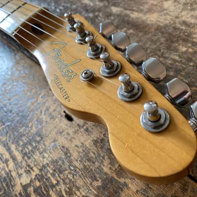 Fender Telecaster '52 Blackguard Reissue Vintage FujiGen E-Serial 'Micawber' 1984-87 Butterscotch Blonde image 11