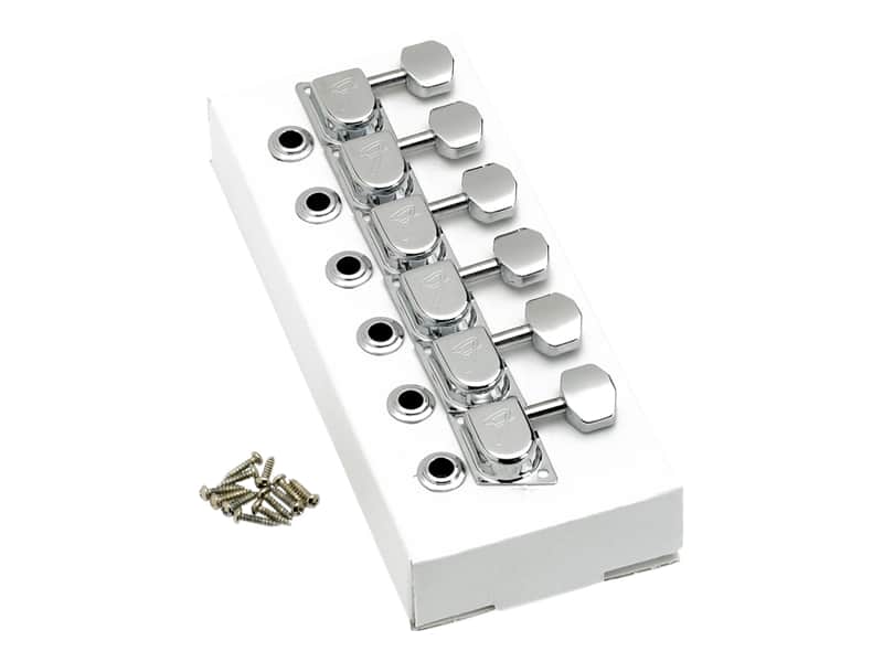 FENDER 0990822100 vintage 70s tuners (CR, 6L) image 1
