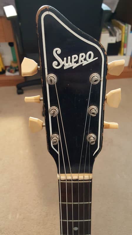1962 Vintage Supro Bermuda - Res O Glass Electric Guitar image 1