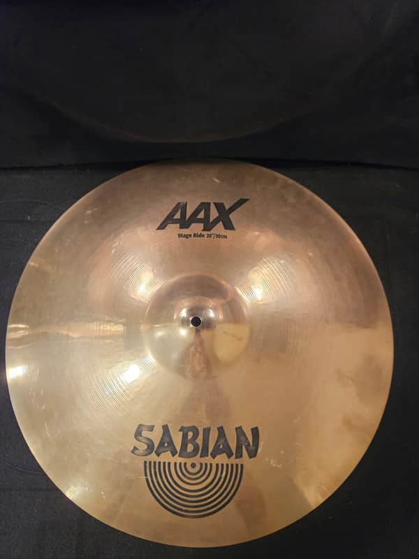 Sabian 20" AAX Stage Ride Cymbal 2496g – Great All-Around Ride image 1