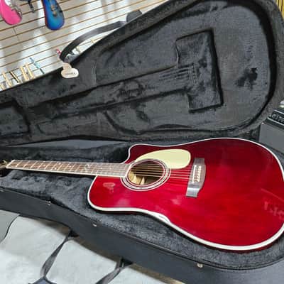 Takamine JJ325SRC John Jorgenson 6-String Acoustic-Electric - Gloss Red w/Gig Bag & PLEK*D #851 image 11
