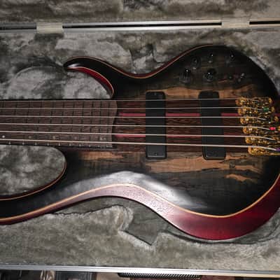 Ibanez BTB1906SM-SKB Premium 2020 - Surreal Black Burst image 2
