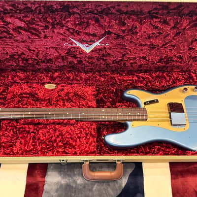 Fender Custom Shop 1959 Precision Bass Journeyman Relic Lake Placid Blue image 19