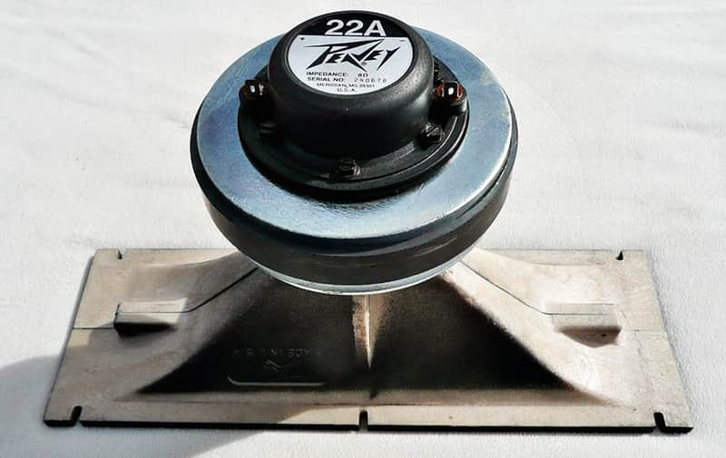 Original Peavey 22A Horn Driver with Horn Lens and 22A Diaphragm