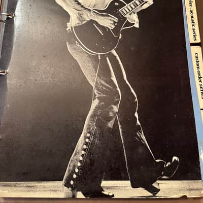 Gibson Damaged Dealer catalog colored cover version 1975 image 6