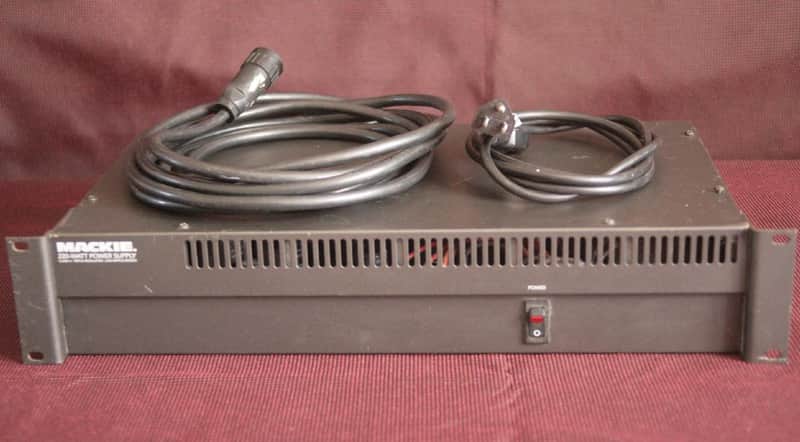 Mackie 8 Bus Mixing Console 220 Watt Power Supply RackMount for 24 or 32 Channel Mixers w/ Cable image 1