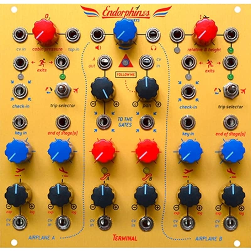 Endorphin.es Terminal Eurorack Dual Envelope & FX Module image 1
