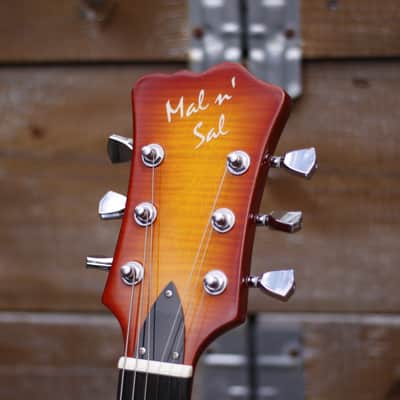 The Alternative Guitar Company Smiling Bull 2000s - Cherry Burst image 8