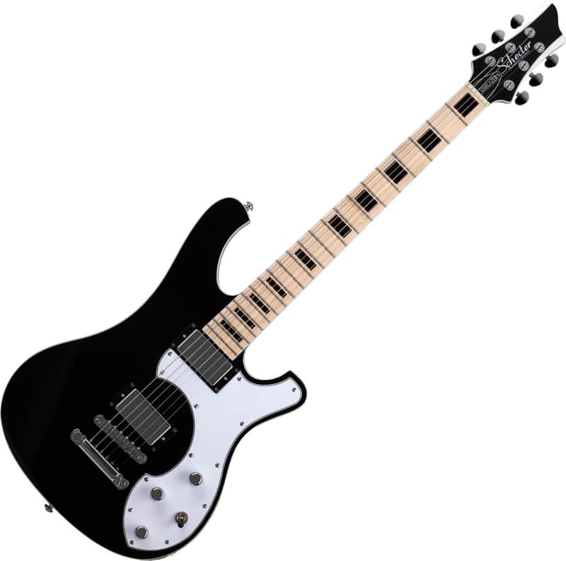 Schecter Stargazer-6 guitar in Gloss Black