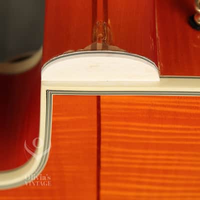 1988 Guild Artist Award in RARE Orange Sunburst w/ flame maple back + sides image 20