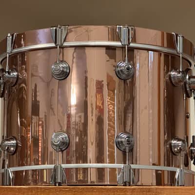 2025 DW Collector's Rose Copper 14x22 Cherry HVLT Bass Drum image 6
