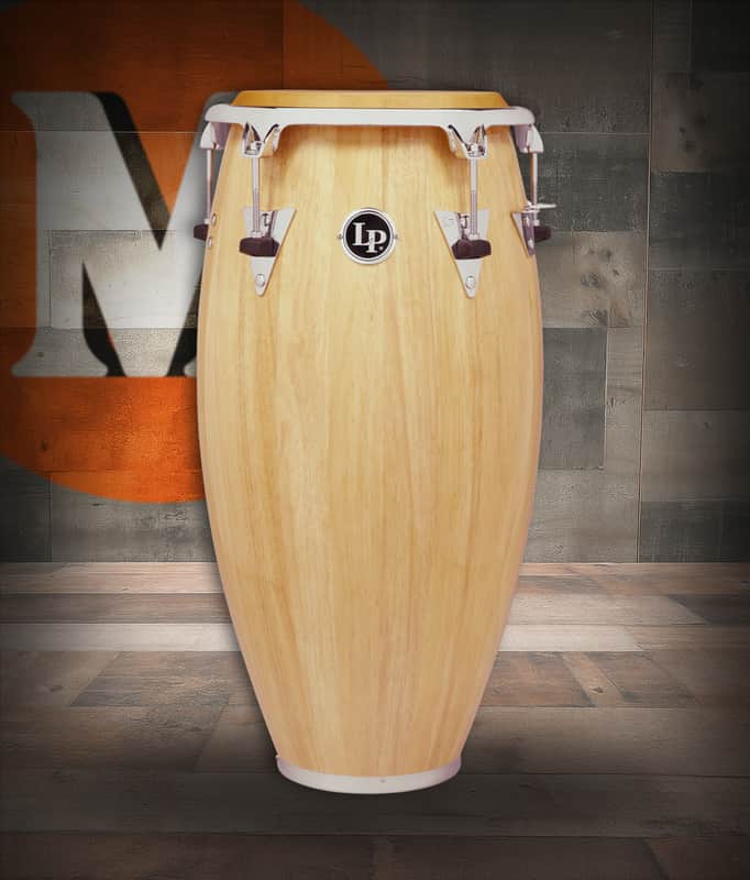 Latin Percussion LP Classic Series Top-Tuning 11" Quinto - Oak Natural with Chrome Hardware (LP522T-AWC) image 1