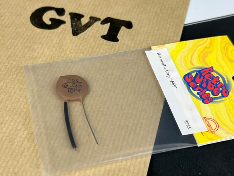 Montreux F69 ceramic disc capacitor .05 uf for Stratocaster®️ Tele ®️ clone Circle D image 1